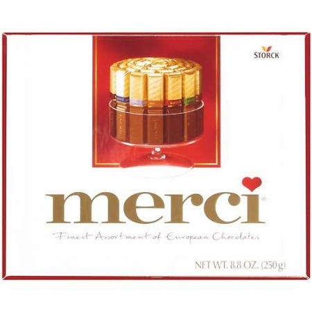 Assorted chocolates Merci