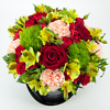 Black flower box Red & Green - Image 2