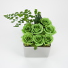 Arrangement with preserved roses Green Tea - Image 3