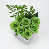 Arrangement with preserved roses Green Tea - Image 2