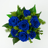 Preserved rose arrangement Dark Blue - Image 2