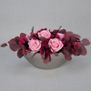 Preserved floral arrangement Red Populus - Image 3