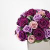 Arrangement with preserved roses