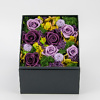 Preserved flower box Violet