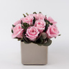 Preserved floral arrangement Pink