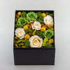 Preserved flower box Green