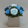 Preserved rose arrangement Blue Mirror - Image 2