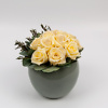 Preserved floral arrangement Ronda Champagne - Image 2