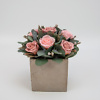 Preserved floral arrangement Amaretto