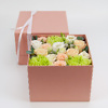 Square flower box flower delivery service in Vilnius Beatričės Gėlių Namai