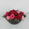 Arrangement with preserved roses and carnations - Image 3