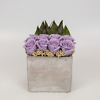 Preserved rose arrangement Lilac - Image 2