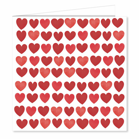 Hearts Greeting Card