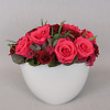 Preserved rose arrangement