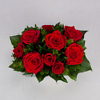 Arrangement with red preserved roses - Image 2