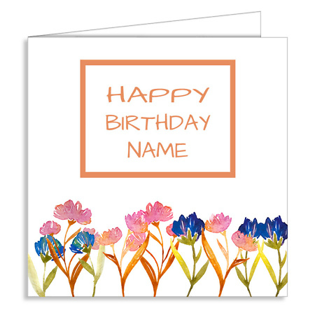 Happy Birthday Greeting Card