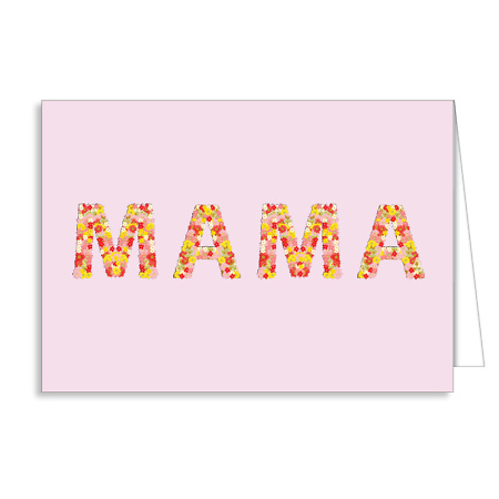 Открытка "Mama"