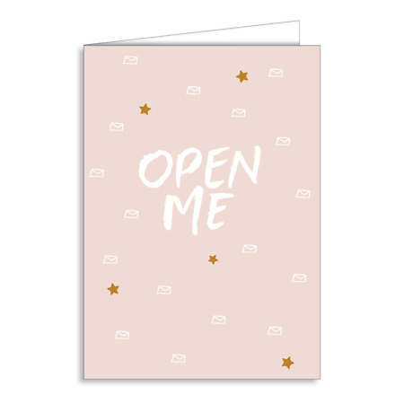 Открытка "Open Me"