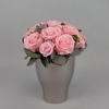 Preserved rose arrangement Pink Mirror