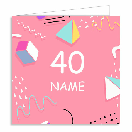 Personalised Greeting Card