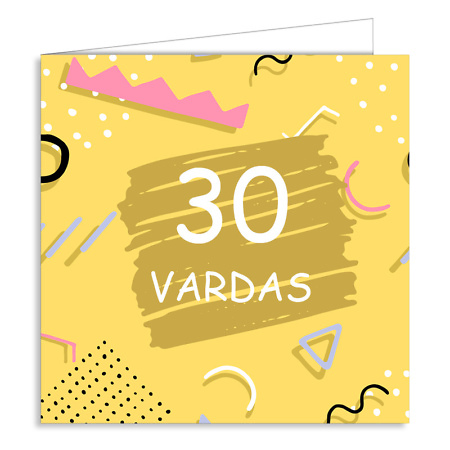 Atvirukas "Vardenio metai"