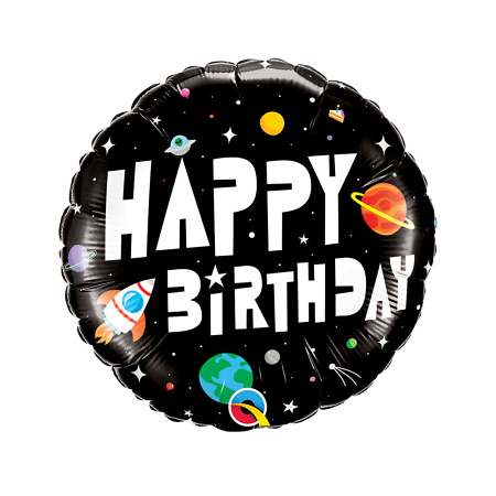 Folinis balionas "Birthday Astronaut"
