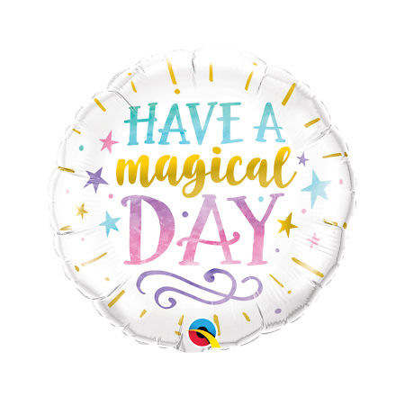 Have a Magical Day Foil Helium Balloon