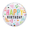Birthday Triangles Bubble Balloon - Image 2