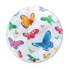 Skaidrus bubble balionas "Butterflies" - Image 2