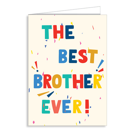 Atvirukas "The Best Brother Ever"