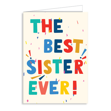Atvirukas "The Best Sister Ever"