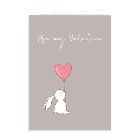 Открытка "Be My Valentine"
