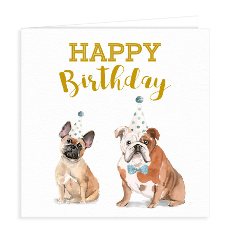 Sveikinimo atvirukas "Happy Birthday"