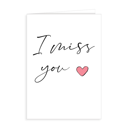 Atvirukas "I Miss You"