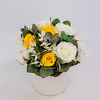 Preserved rose arrangement Cotton V
