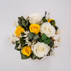 Preserved rose arrangement Cotton V - Image 3