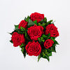 Arrangement with red preserved roses - Image 2