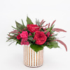 Arrangement with preserved peony roses